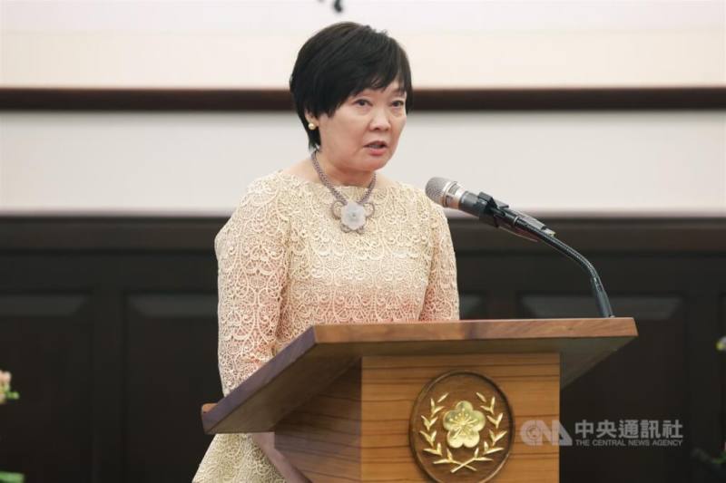 前日本首相安倍晉三遺孀安倍昭惠。（中央社檔案照片）