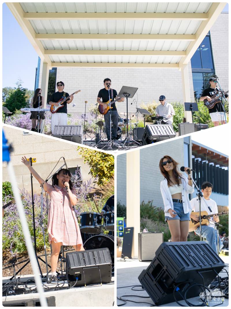 表演樂團活力四射