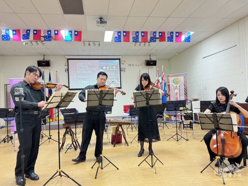 國立臺灣交響樂團演奏現場