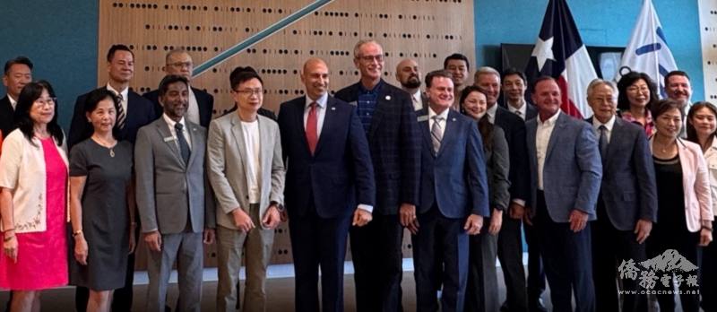 台灣外貿協會造訪德州理查森市The IQ新創園區交流