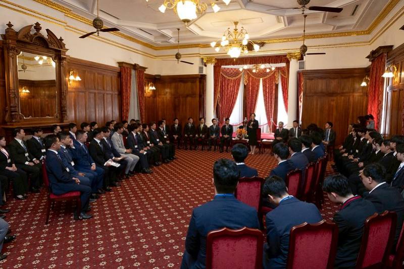 副總統接見日本自民黨青年局海外研修團