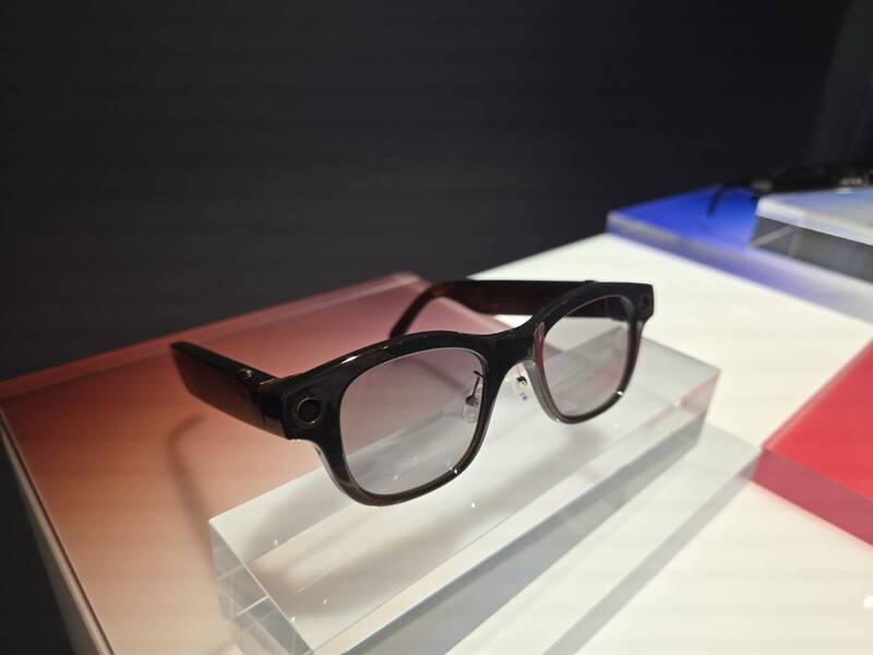 HTC Corp.’s Vive Eagle AI glasses. CNA file photo