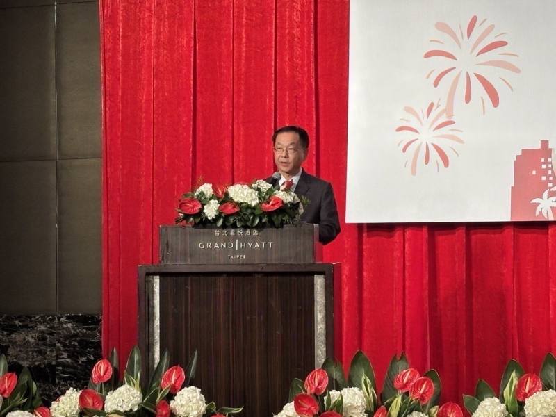 外交部常務次長葛葆萱致詞