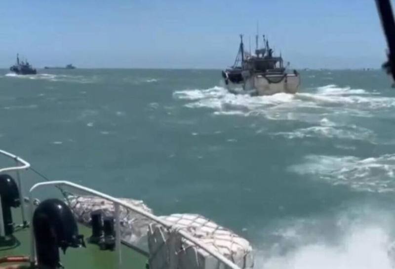 中國為期3個月的伏季休漁期結束，為維護國家安全及漁場作業秩序，海巡署金馬澎分署15日起規劃為期3日各離島威力掃蕩專案勤務，嚴密監控中國籍船舶動態。（金馬澎分署提供）