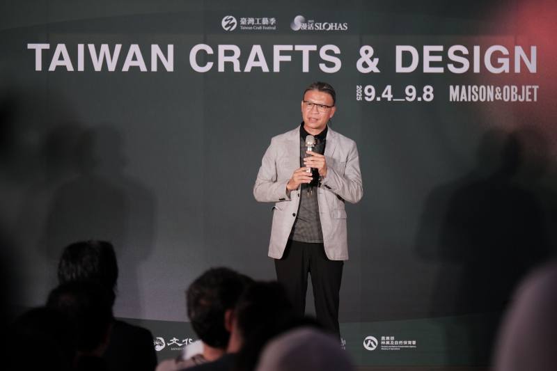 工藝中心主任陳殿禮表示工藝中心將率領臺灣工藝品牌參與全球設計盛會「巴黎時尚家居設計展，以「Taiwan_Crafts___Design（臺灣工藝設計）」國家館形式盛大登場。