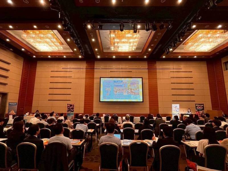 觀光署自20日起至25日組團赴日本東北，在福島、仙台舉辦2場B2B推廣會，邀請超過百名當地旅遊業者參與，除分享最新觀光資源，也安排經營直航的國籍航空簡報，鼓勵當地業者利用航運資源包裝台灣商品，促成近200場洽談，鼓勵雙方創造商機。（觀光署提供）