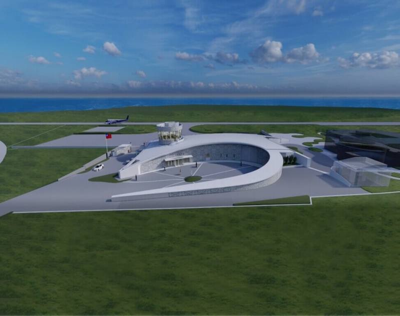 民航局啟動澎湖七美及望安機場改建計畫，預估115年發包，圖為七美機場改建示意圖