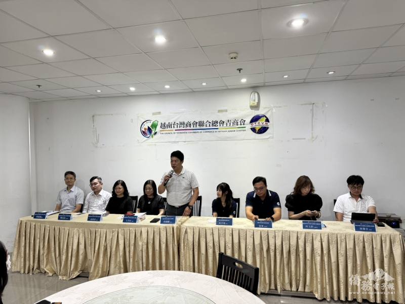 駐胡志明市辦事處處長韓國耀致詞