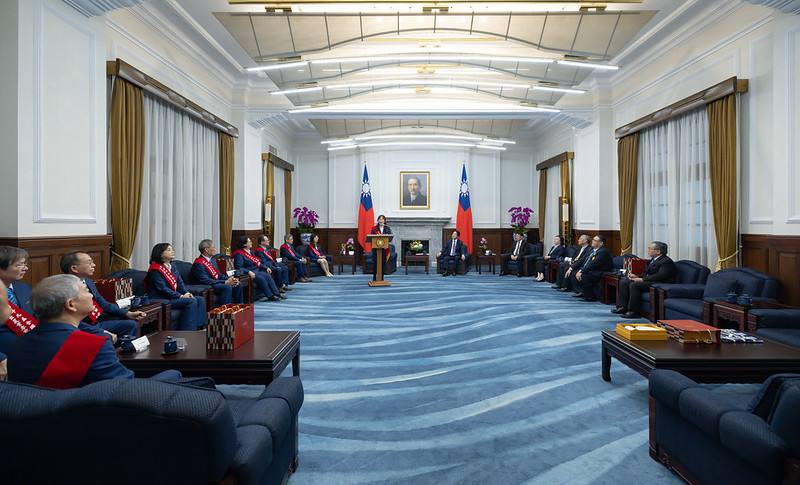 總統接見「第49屆全國十大傑出農業專家」