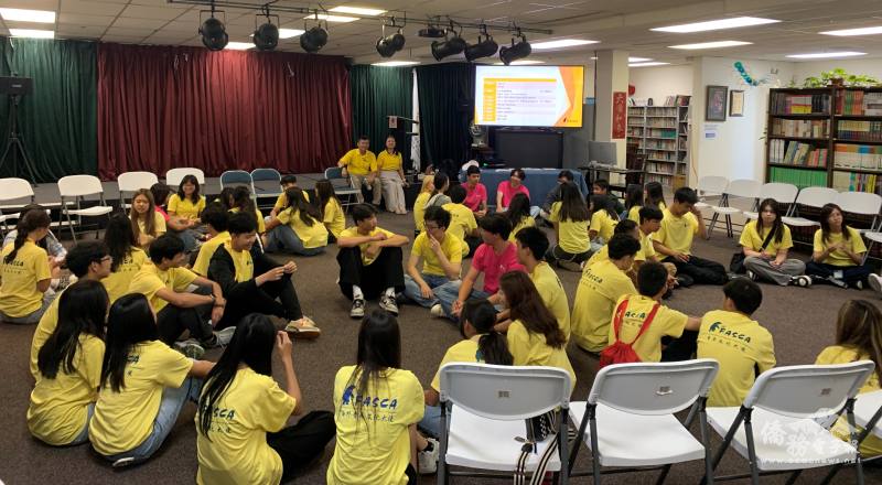 會員大會以破冰遊戲展開交流