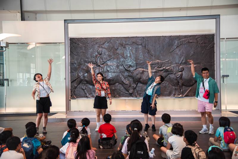 2025年活動精彩實況：互相熟識～你的台語程度有偌懸？(圖片由國立臺灣美術館提供)