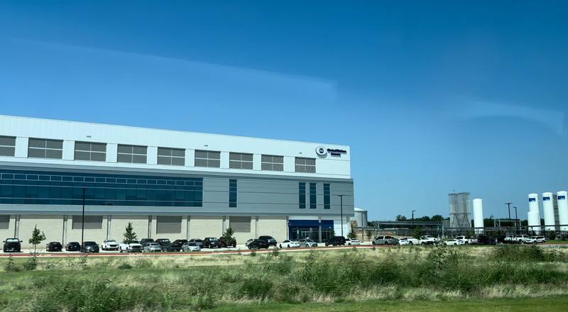 A GlobalWafers factory in Texas that was opened in May 2025. CNA photo Aug. 24, 2025