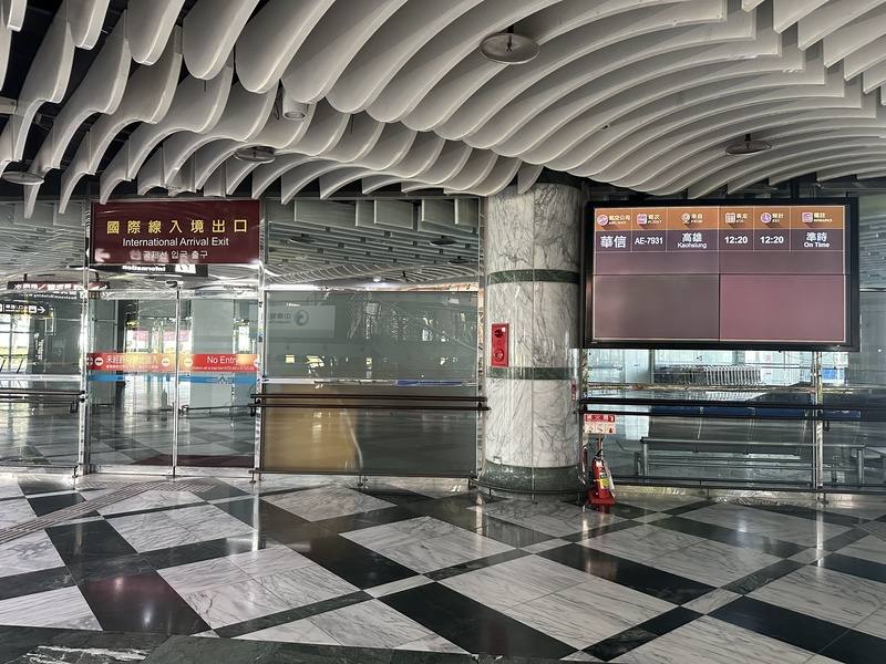 The Hualien Airport. CNA photo Aug. 25, 2025