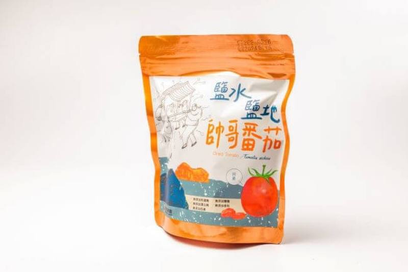 台南鹽水區農會蕃茄乾。（圖取自鹽水區農會網頁yesfarm.org.tw）