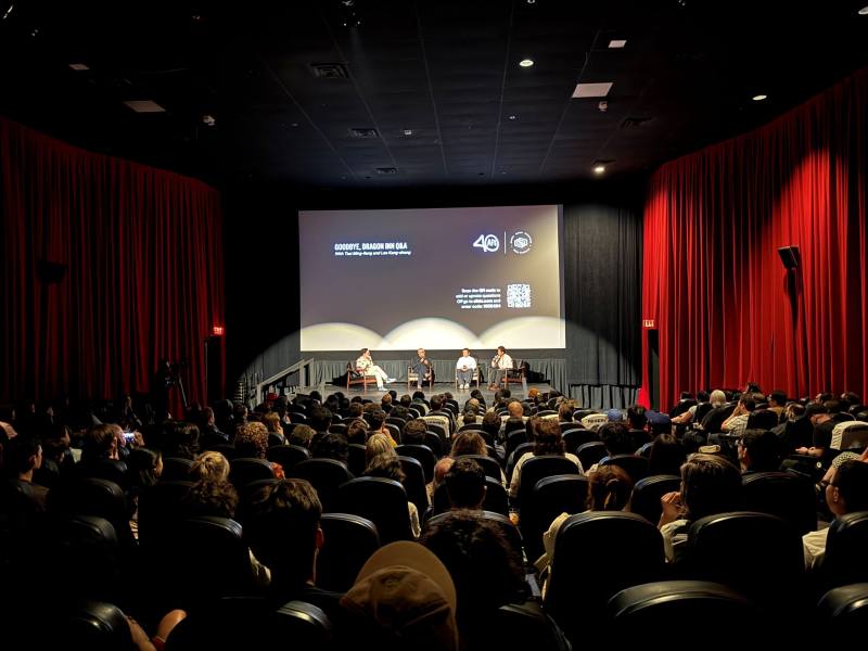 蔡明亮經典影展於奧斯汀電影協會劇院放映，場場爆滿。（駐休士頓臺灣書院提供）