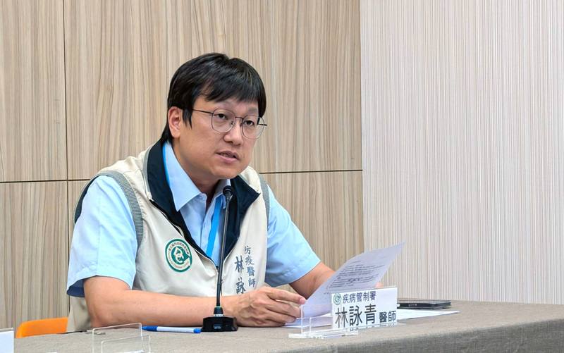 衛生福利部疾病管制署防疫醫師林詠青（圖）26日表示，新增1例境