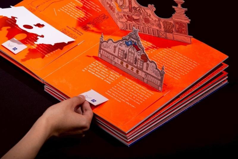 台中科技大學商業設計系學生姚沛妤、劉昉欣、蔡善昀、劉書綾、邱瑾蘭、吳俊穎，以設計專案「人去樓空—洋樓拾憶」為主題，製作金門洋樓立體書、圖鑑以及影音作品等，獲得2025年德國紅點設計獎品牌暨傳達設計獎