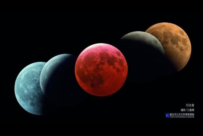 台北市立天文館29日預告，月全食將在9月8日登場（圖取自facebook.com/TaipeiAstroMuseum）