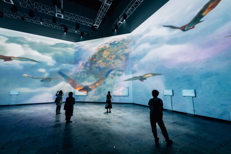 文化部長李遠宣布，「We TAIWAN」展演活動明年將有機會移回臺灣展出，讓國人也能欣賞到這場文化盛宴，圖為《臺灣光譜》展「臺灣本色」展區