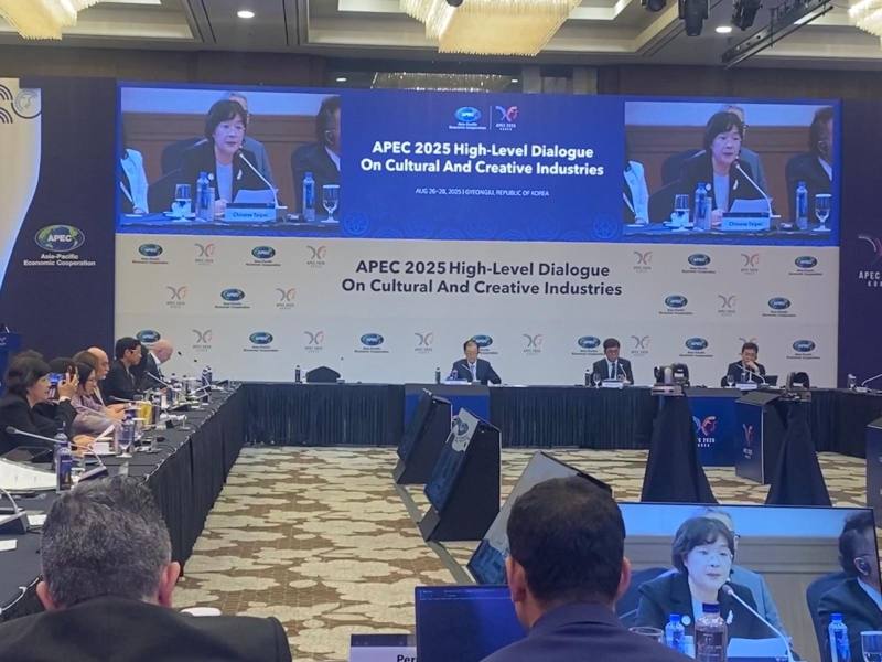 文化部次長徐宜君代表我團於APEC HLD-CCI大會發言