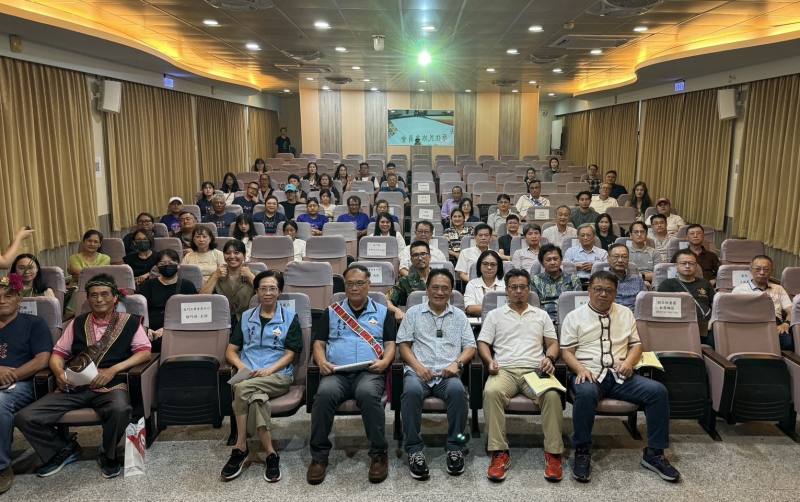 原民會與金門縣原住民族座談合照