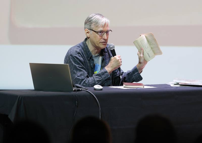 Taiwanese pop music researcher Eric Scheihagen. CNA photo Aug. 31, 2025