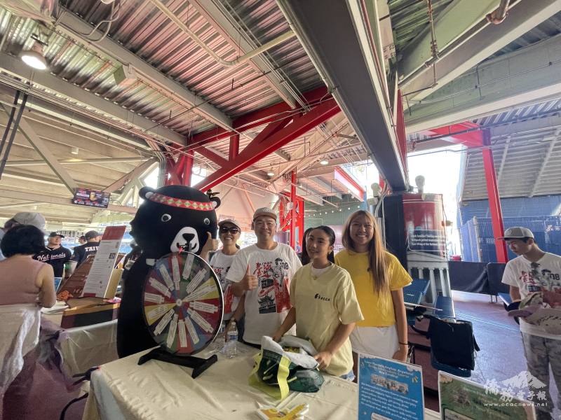 華府FASCA於現場設立文化攤位