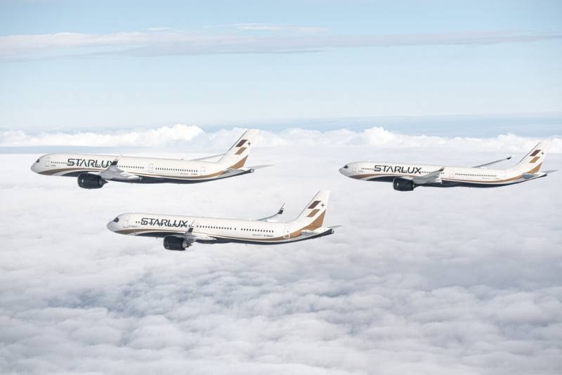 星宇航空指出，台灣溫度活動以「一日之內，感受多重風貌」為概念，推出文化、自然及城市3支主題影片，即日起在日本等10個國家或地區上線。圖為星宇航空飛機。（星宇航空提供）