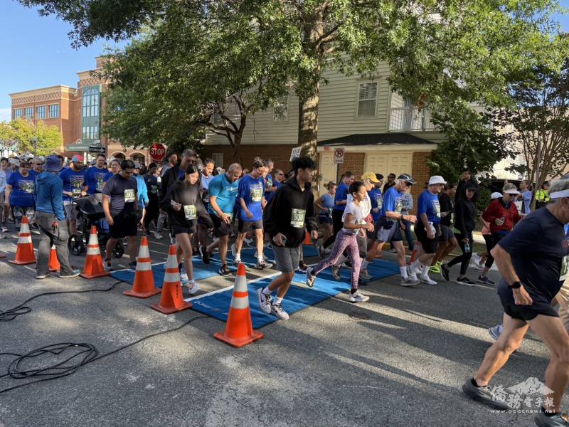 華府FASCA參與 Kentlands 5K公益路跑