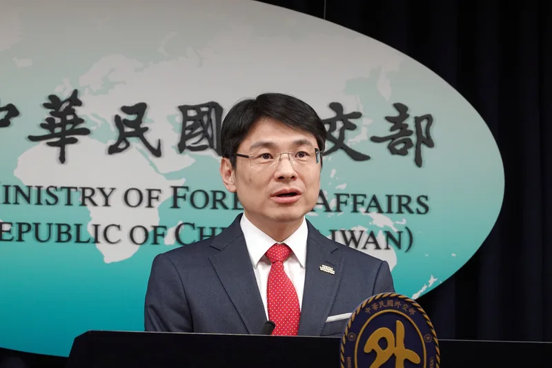 圖為外交部發言人蕭光偉（中央社檔案照片）