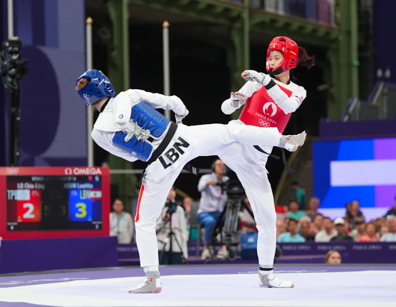 台灣跆拳道女將羅嘉翎（右），暌違超過1年重返國際賽場，預計將征戰瑞士公開賽、德國公開賽（圖片來源：中華奧會）