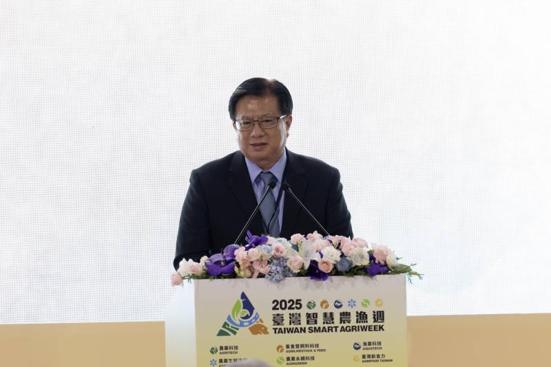 智慧農漁週開幕式農業部黃昭欽次長開場致詞