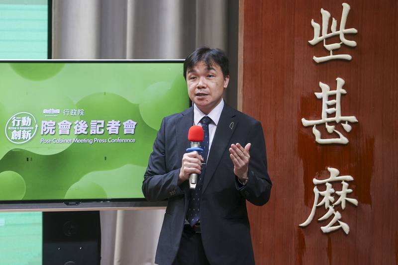 Mainland Affairs Council Deputy Minister Shen Yu-chung. CNA photo Sept. 4, 2025