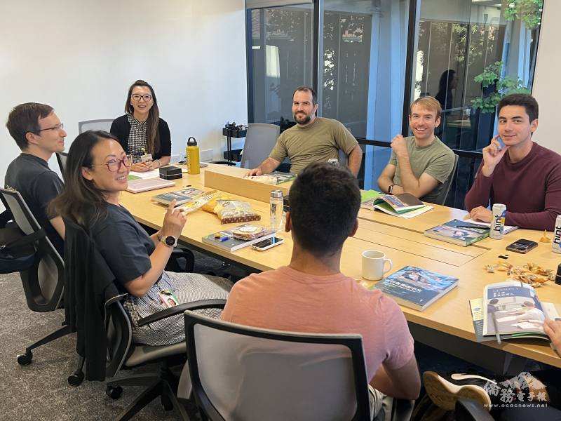 Google商用華語專班首堂課程上課情形