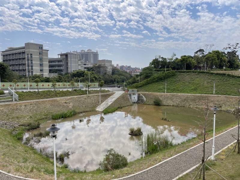 淡海新市鎮港平營區遷建後舊址公共工程出流管制設施