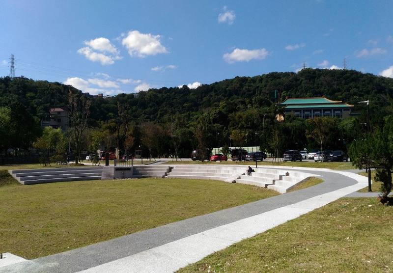 故宮北部院區南側藝文服務中心園區出流管制設施