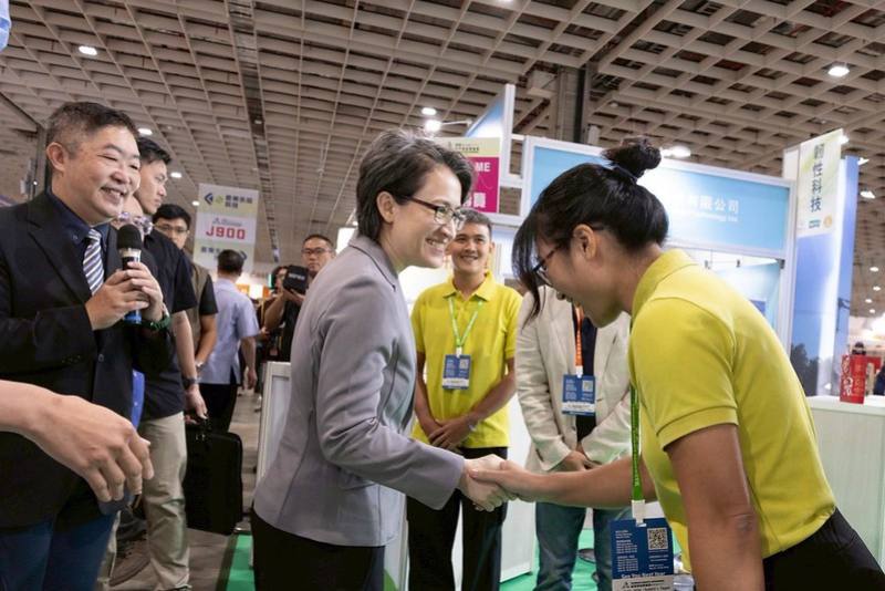 副總統參觀臺灣智慧農漁週