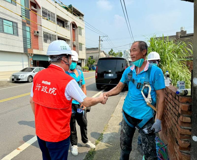 陳指揮官感謝各部會與專業團隊的投入