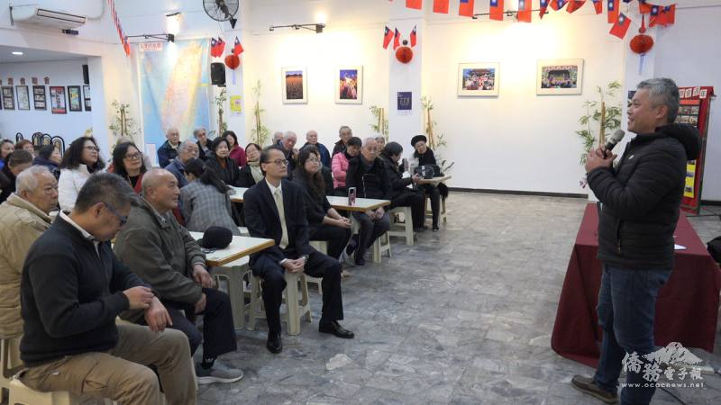 講師姜偉恩與來賓互動