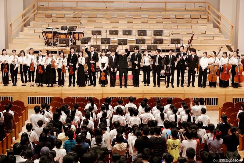 小澤征爾松本音樂節（Seiji Ozawa Matsumoto Festival）音樂會，由小澤征爾音樂塾管弦樂團演出，台灣有6名學子入選。（小澤征爾松本音樂節提供，大窪道治攝）
