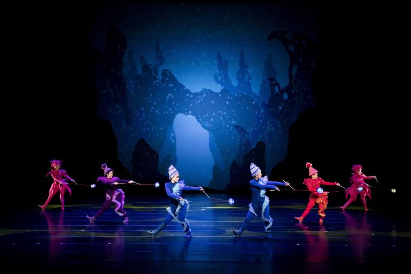 舞鈴劇場將為本次文化部庄頭劇場獻上跨越語言文化，適合全年齡層觀眾，兼具藝術、教育與娛樂的精緻大作《生命之光》。（舞鈴劇場提供）