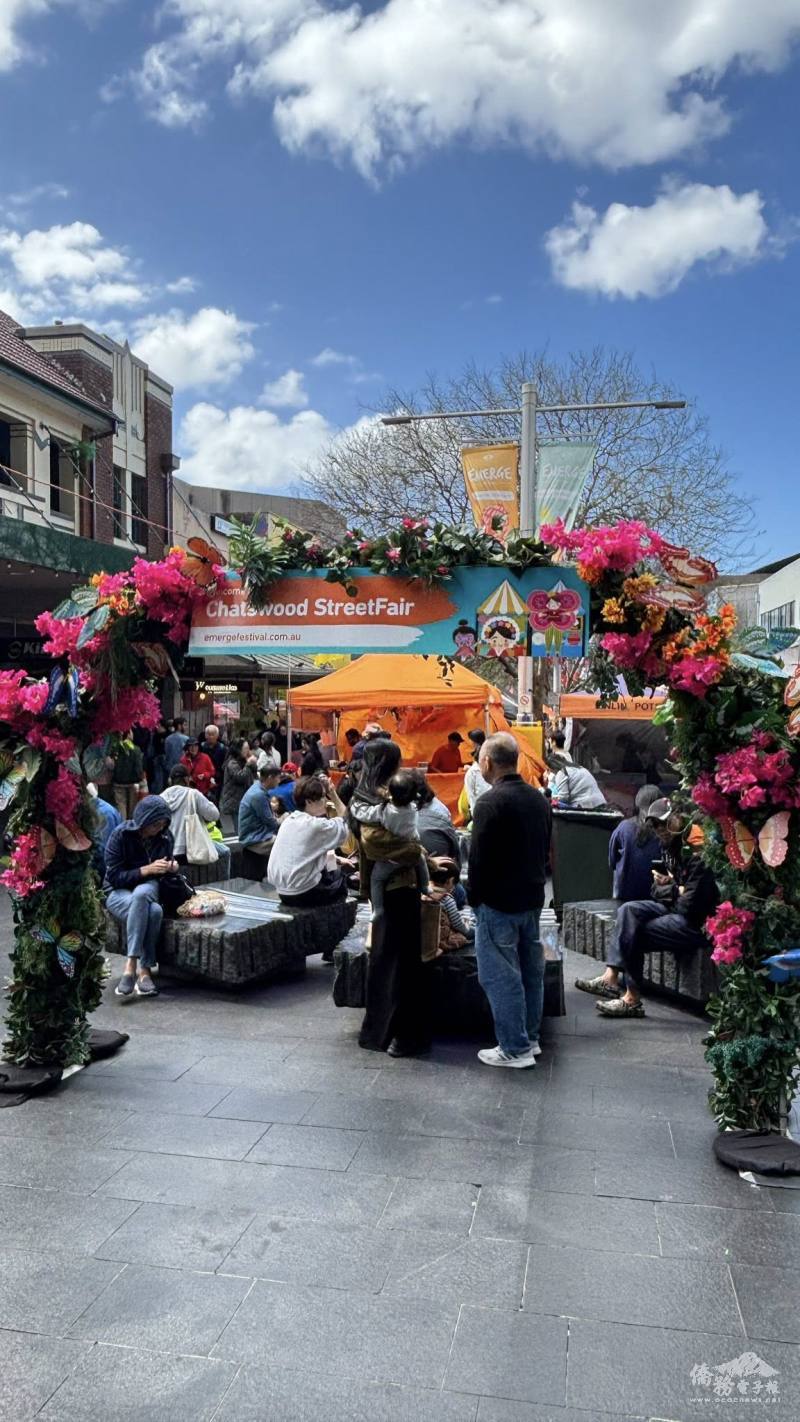 熱鬧的市集會場