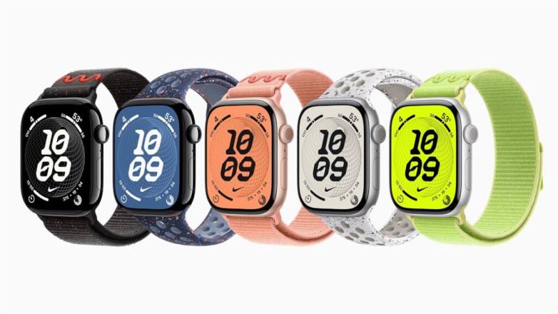 蘋果發表Apple Watch Series 11，主打24小時電池續航力。（圖取自蘋果網頁apple.com）