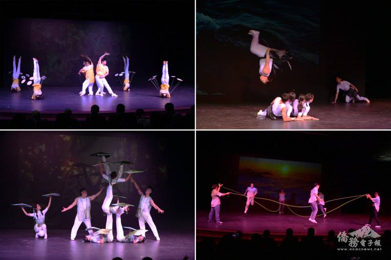 臺灣特技團精彩表演節目