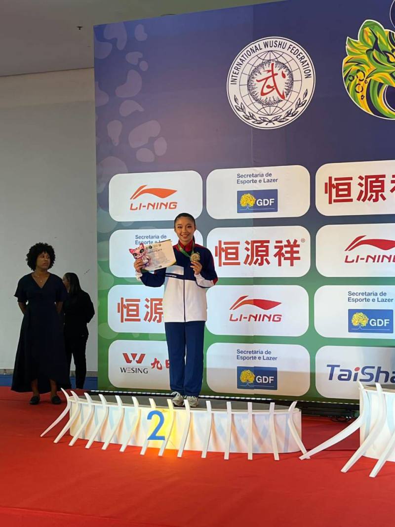 趙唐瑄奪得女子南棍銀牌