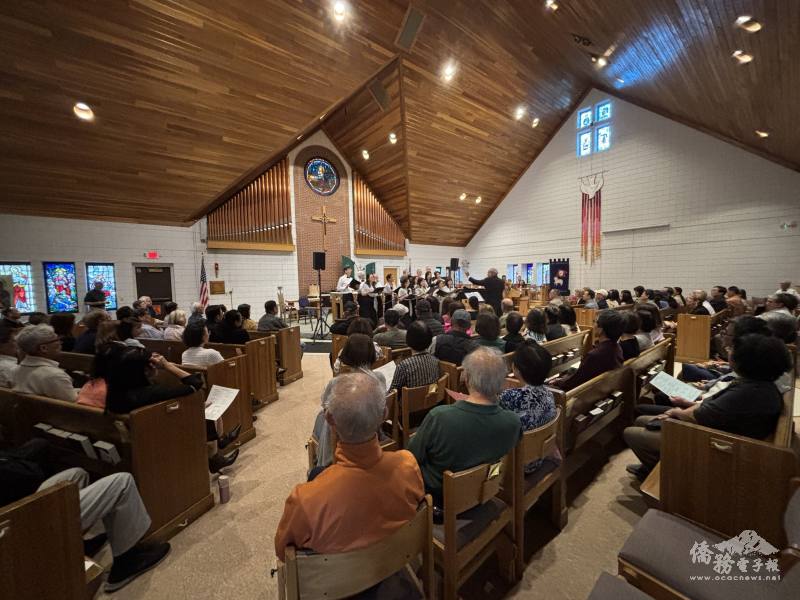 三月風合唱團舉辦年度音樂會，吸引近百位觀眾到場欣賞