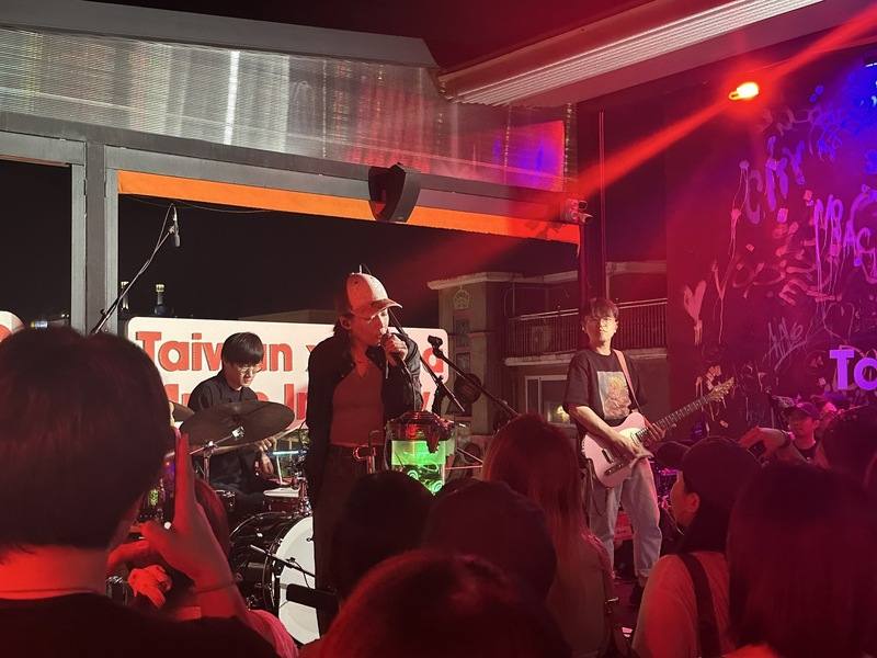 文策院11日在韓國舉行獨立Showcase演出Taiwan Beats Showcase in Seoul，歌手Andr獻出在韓處女秀