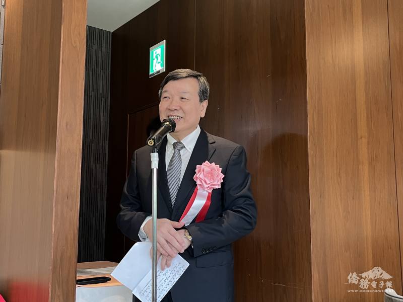 駐日代表李逸洋致詞