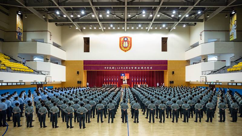 總統出席「114年三軍士官聯合開學典禮」
