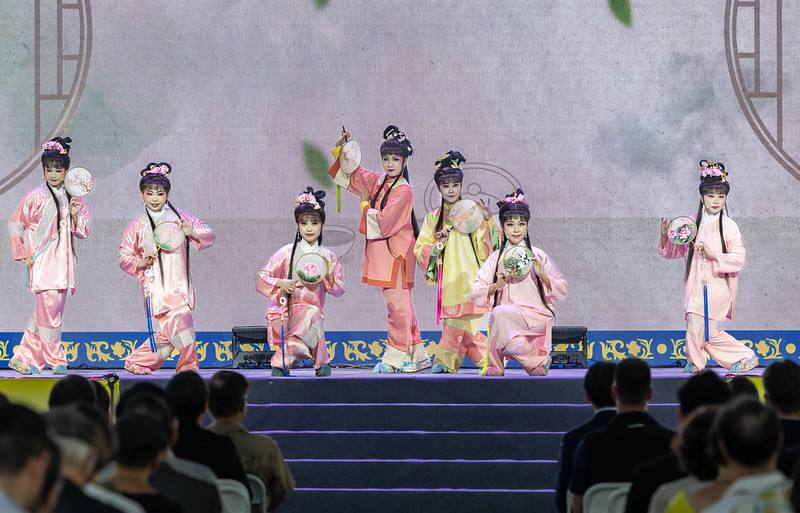 賴清德總統13日晚間出席「2025藝文聯誼茶會」